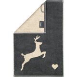 Cawö Brisača za goste Alpenchic - jelen, 30 x 50 cm - granite 73 | Shoptok.si