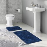  Cottonkt 000188 Dark Blue Bathmat Set (2 Pieces) | ePonuda.com