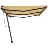  Samostojeća automatska tenda 600 x 350 cm žuto-bijela | shoptok.hr
