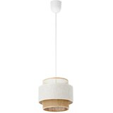  Luster na kablu BOHO 1xE27/60W/230V, Ø 20 cm, bela/juta | Eponuda.com