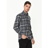 Dewberry G708 MEN'S SHIRT-GREY - NAVY BLUE | shoptok.hr