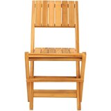  Sklopive vrtne stolice 4 kom 47x62x90 cm od masivne tikovine | Shoptok.si