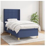vidaXL Krevet s oprugama i madracem plavi 80x200 cm od tkanine Cijene