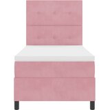  s opruga kutije Ružičasta 90 x 190 cm Baršun | shoptok.hr