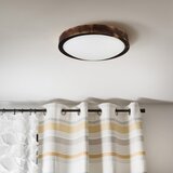  Brilagi - LED stropno svetlo CARVALHO SLIM SMOKEY LED/20W/230V hrast prečnik 27,5 cm | Eponuda.com