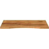  Ploča za radni stol zaobljena 80x60x2,5 cm od drva manga | shoptok.hr