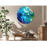  Okrugla slika - Turquoise disco ball 60x60 | shoptok.hr
