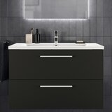 Ideal Standard antracitno siva stenska omarica za pod umivalnik 100x63 cm i.life b | Shoptok.si