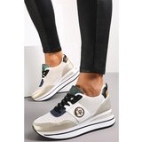 Fenzy Moderne Tenisice S Ukrasnim Detaljem, Zlatne Boje | shoptok.hr
