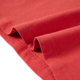 Dječja majica s dugim rukavima tamnocrvena 128 | shoptok.hr