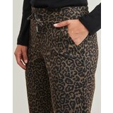 Le Temps des Cerises Hlače s 5 žepi PAN F LEOPA Kostanjeva | Shoptok.si