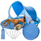 COZY pop-up šotor za na plažo 190x120x90 cm - Moder | Shoptok.si