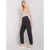 RUE PARIS Trousers jeans-RO-SP-PNT-06.17P-black | shoptok.hr
