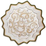 Brandani Beli porcelanski krožnik ø 23,5 cm Vassoio - Brandani Cene