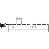 MODEE lighting ML-C2001 lampice za jelku sa 100 toplo belih led dioda,10m toplo bele | ePonuda.com