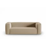 Cosmopolitan Design Svjetlo smeđa baršunasti sofa 200 cm Mackay –