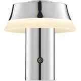 Brilliant LED stona lampa KINICH, prigušiva, punjiva, dodirna, LED/2,5W/5V, 2700K, sjajni hrom Cene