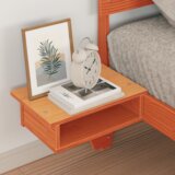  Krevet s okvirima i noćnim ormarićima Voštano smeđa 75 x 190 cm | shoptok.hr