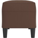  Klupa smeđa 100 x 35 x 41 cm od umjetne kože | Eponuda.ba