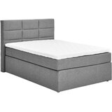 CARRYHOME POSTELJA BOXSPRING 140 cm x 200 cm , tekstil siva Cene