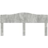  Uzglavlje s uzglavljem Betonski sivi 200 cm Konstruirano drvo | shoptok.hr