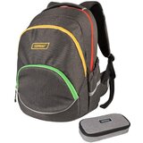 Target FLOW PACK GreenYell 26288 - anatomski šolski nahrbtnik, šolska torba Cene