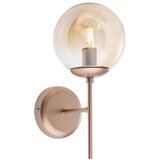  Redo 01-2942 - Zidna svetiljka MUNDI 1xE14/28W/230V bakar/dimljeno staklo | Eponuda.com