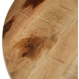  Klubska mizica masivni neobdelani mangov les 65x32 cm | Shoptok.si