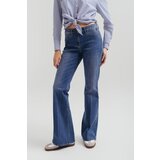 Legendww zenske farmerice sa srednjim strukom i zvonastim nogavicama -model 201 | ePonuda.com