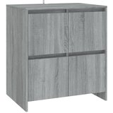 Maison Chic Komoda - Predalnik siva sonoma 70x41x75 cm inženirski les, (21717231) | Shoptok.si