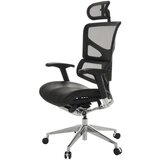 MID.YOU Pisarniški Stol Ergo-u2 Lm, Črna | Shoptok.si