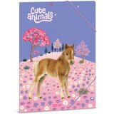 Ars Una Cute animals - Horse mapa z elastiko, velikost A4 | Shoptok.si