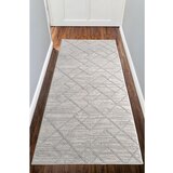 Conceptum Hypnose motto 4587 grey hall carpet (100 x 350) Cene