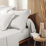 Douceur d intérieur Bijela plahta s gumom od organskog pamuka 140x190 cm Biolina – | shoptok.hr