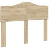 Postelja s shranjevanjem z vzglavjem Sonoma hrast 135 x 190 cm, (5000105570) | Shoptok.si