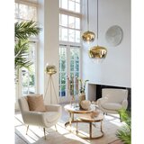 Light & Living Kremno bel fotelj iz tkanine bouclé Vinstra – | Shoptok.si