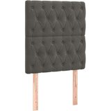Box spring postelja z vzmetnico temno siva 80x200 cm žamet, (20790585) | Shoptok.si