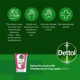 Dettol Energise Liquid Hand Wash Wild Berries & Crisp Apple polnilo za brezstični dozirnik mila 250 ml | Shoptok.si