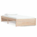 Furnova Posteljni okvir iz trdnega lesa 90x190 cm, (21936251) | Shoptok.si