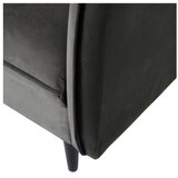 Ropez Tamno siva baršunasti sofa 203 cm Juli – | shoptok.hr