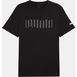 Puma Majice s kratkimi rokavi Sport Graphic Črna | Shoptok.si