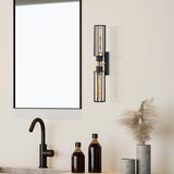 Opviq lights Črna/v zlati barvi stenska svetilka ø 8 cm Fellini – | Shoptok.si