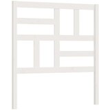  Uzglavlje za krevet bijelo 106 x 4 x 104 cm od masivne borovine | shoptok.hr