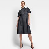 G-star Dress - Scouting dress s\s shirt blue Cene