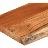vidaXL Stenska polica 80x20x3,8 cm pravokotna akacija naraven rob | Shoptok.si