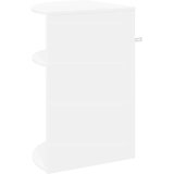  Stranska miza Bela 39,7 x 39,7 x 60 cm Konstruiran les, (5000201811) | Shoptok.si