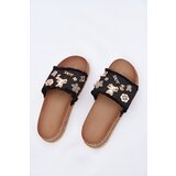 Boto Women's Sandals With Golden Buckles On Platform Black Rigasta | ePonuda.com
