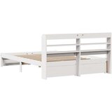  Okvir kreveta s uzglavljem bez madraca bijeli 120x200 cm | shoptok.hr