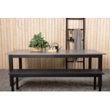 Venture Home Albany pravokutni vrtni blagovaonski stol 224 × 90 cm, tamnosivi Cijene