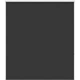 vidaXL Rolo zatemnjena črna 120x175cm tkanina širina 116,6cm poliester | Shoptok.si